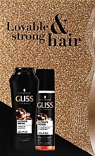 Парфумерія, косметика Набір - Gliss Ultimate Repair Lovable & Strong Hair (shm/250ml + h/cond/200ml)