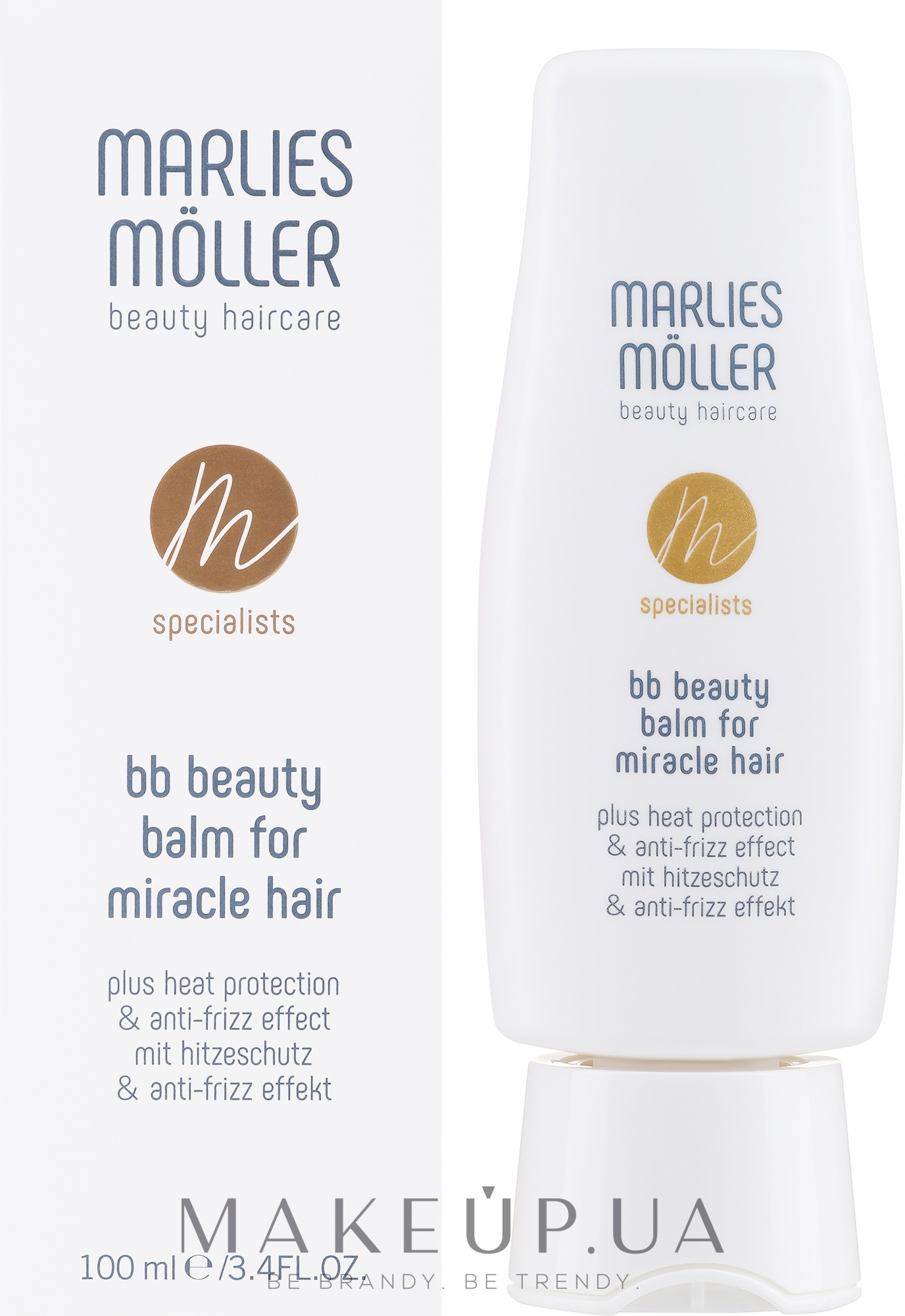 Бальзам для неслухняного волосся - Marlies Moller Specialist BB Beauty Balm for Miracle Hair — фото 100ml