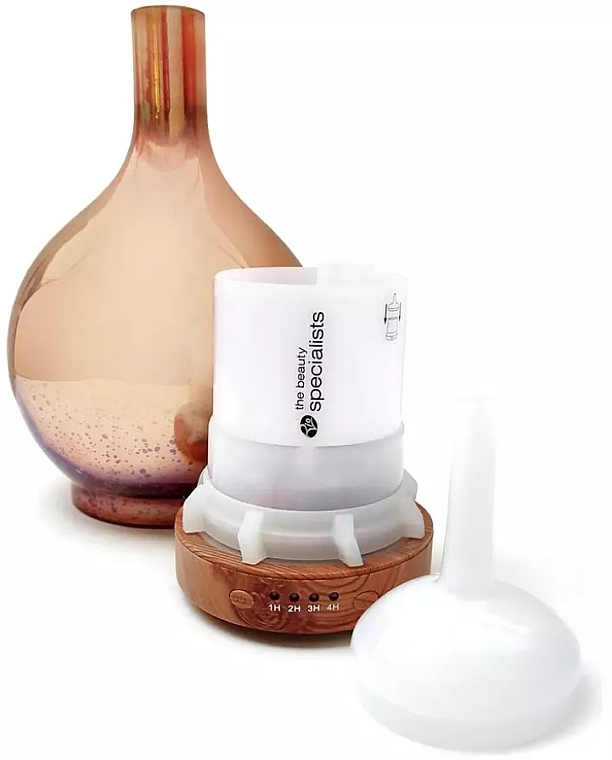 Аромадиффузор с увлажнителем и ночником - Rio-Beauty Ella Glass Aroma Diffuser Humidifier & Night Light — фото N3