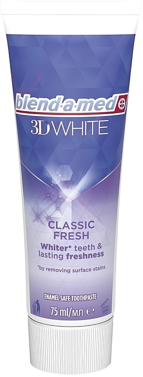 Зубная паста "Трехмерное отбеливание" - Blend-A-Med 3D White Toothpaste — фото N3