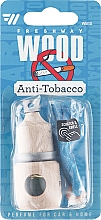Ароматизатор подвесной "Anti-Tobacco" - Fresh Way Wood — фото N1