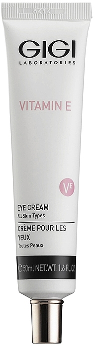 Крем навколо очей - Gigi Vitamin E Eye Zone Cream — фото N1