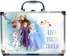 Духи, Парфюмерия, косметика Набор косметики в алюминиевом боксе - Markwins Disney Frozen