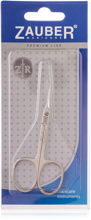 Ножницы для кутикул, 01-103 - Zauber Premium — фото N1