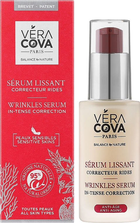 Сироватка для обличчя проти зморщок - Veracova Anti-Aging Wrinkles Serum In-Tense Correction — фото N2