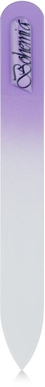 Пилочка хрустальная для ногтей 08-1052, 105 мм, сиреневая - SPL — фото N1