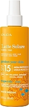 Сонцезахисне молочко для обличчя та тіла - Pupa Sunscreen Milk Medium Protection SPF 15 — фото N1