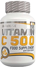 Харчова добавка "Вітамін C" - BioTechUSA Vitamin C 500 Food Supplement — фото N1