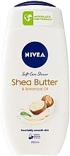 Гель для душа - NIVEA Shea Butter & Botanical Oil Shower Gel — фото N1