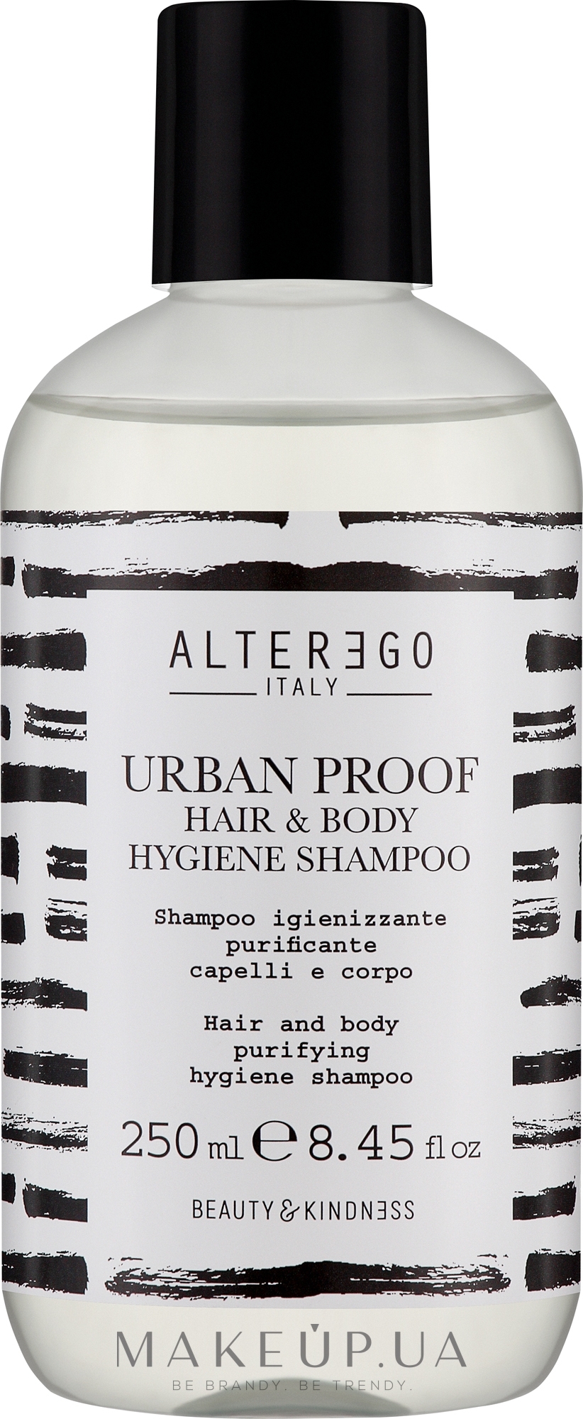 Шампунь для волос и тела - Alter Ego Urban Proof Hair & Body Purifying Hygiene Shampoo — фото 250ml