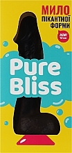 Мило пікантної форми із присоскою, чорне - Pure Bliss Mini Black — фото N2