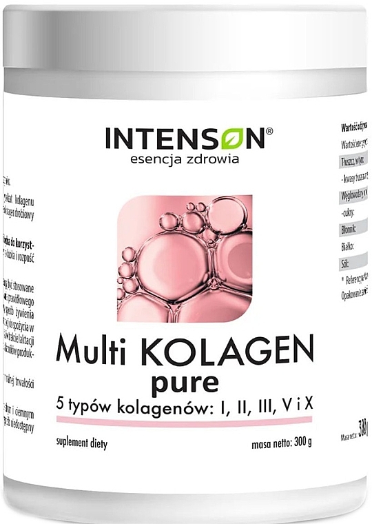 Биологически активная добавка "Мульти коллаген" - Intenson Multi Kolagen Pure — фото N1