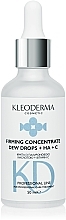 Парфумерія, косметика Краплі з гіалуроновою кислотою та вітаміном С для обличчя - KleoDerma Firming Concentrate Dew Drops + HA+C