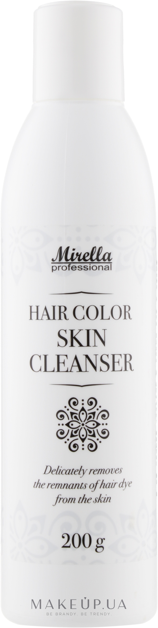 Засіб для видалення фарби зі шкіри голови - Mirella Professional Hair Color Skin Cleanser — фото 200ml