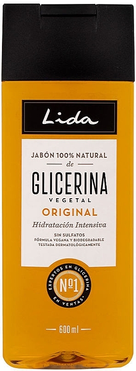 Гель для душу - Lida Glicerina Vegetal Original — фото N1