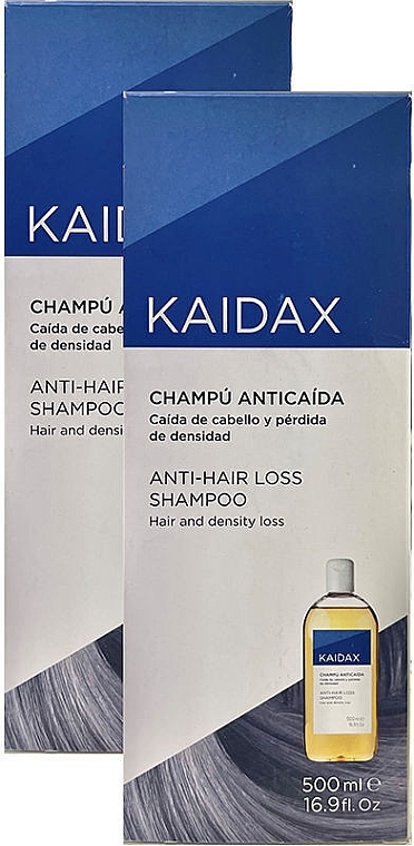 Набор - Kaidax Anti-Hair Loss Shampoo (shmp/2x500ml) — фото N1