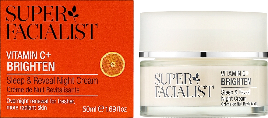 Крем ночной с витамином С для лица - Super Facialist Vitamin C+ Brighten Sleep & Reveal Night Cream — фото N2