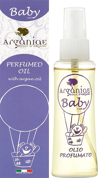 Детское парфюмированное аргановое масло - Arganiae Baby Perfumed Oil — фото N2
