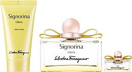 Парфумерія, косметика Salvatore Ferragamo Signorina Libera - Набір (lot/50ml + edp/100ml + edp/5ml)