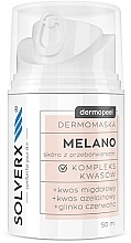 Маска для обличчя "Melano" - Solverx Dermopeel Mask — фото N1