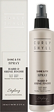 Фіксуючий спрей для волосся - Curly Shyll Shine & Fix Spray — фото N3