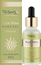 Універсальний гель Алоє Вера 99% з піпеткою - Top Beauty Pure Gel — фото N2