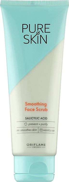 Обновляющий скраб для лица - Oriflame Pure Skin Smoothing Face Scrub — фото N1
