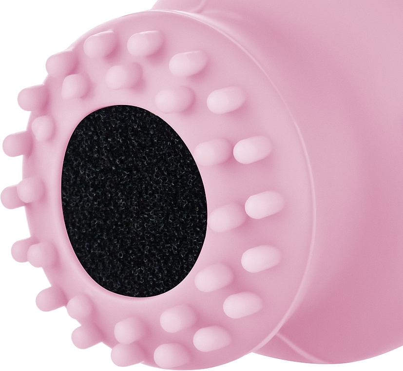 Отшелушивающая силиконовая щеточка для очистки пор, PF-70, розовая - Puffic Fashion — фото N3