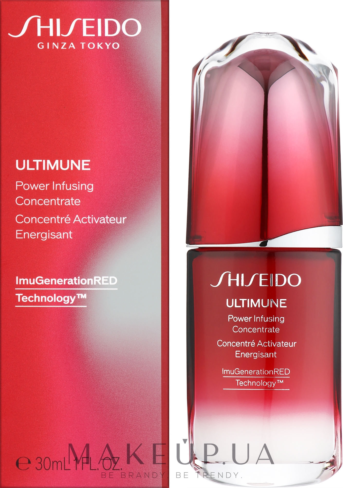 Концентрат для лица - Shiseido Ultimune Power Infusing Concentrate — фото 30ml