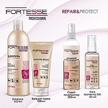 Шампунь відновлювальний для сухого та пошкодженого волосся - Fortesse Professional Repair & Protect Shampoo — фото N7