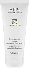 Осветляющая маска для лица - APIS Professional Discolouration-Stop Brightening Mask For Reduction of Discolouration — фото N1