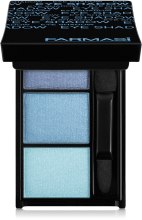 Духи, Парфюмерия, косметика Трехцветная палитра теней для век - Farmasi Eye Shadow