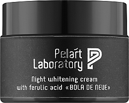 Нічний відбілювальний крем "Bola De Neve" з феруловою кислотою для обличчя - Pelart Laboratory Night Whitening Cream With Ferulic Acid — фото N1