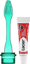 Набор - Lacer Travel Set(toothpaste/5ml+toothbrush /1pcs + bag/1pcs) — фото N3