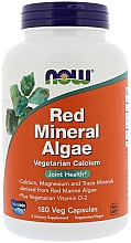 Мінеральні речовини з червоних водоростей - Now Foods Red Mineral Algae — фото N1