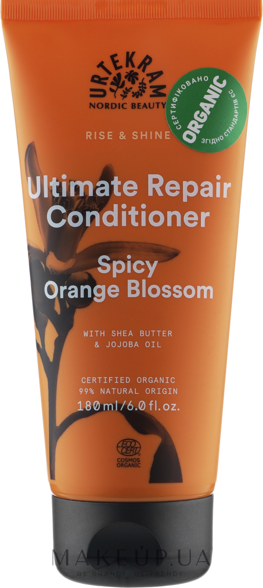 Органічний кондиціонер для волосся "Пряний цвіт апельсина" - Urtekram Spicy Orange Blossom Ultimate Repair Conditioner — фото 180ml