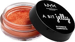 Духи, Парфюмерия, косметика УЦЕНКА Гель-хайлайтер для лица - NYX Professional Makeup A Bit Jelly Gel Illuminator *