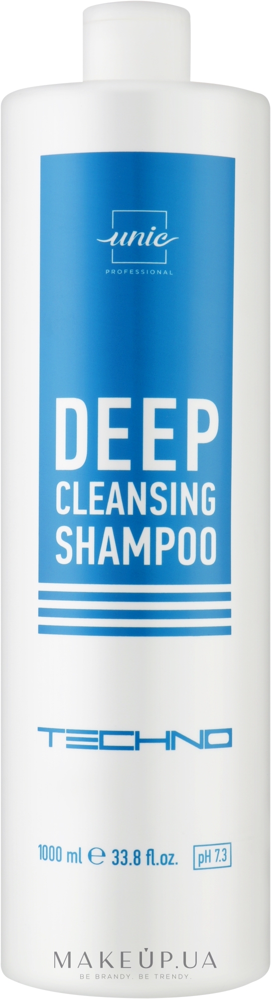 Шампунь для глубокой очистки с витамином Е - Unic Techno Cleansing Shampoo — фото 1000ml