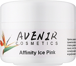 Гель для нарощування "Крижаний рожевий" - Avenir Cosmetics Inffinity Ice Pink Gel — фото N2