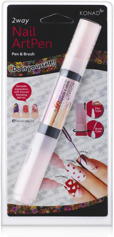 Олівець для стемпінгу - Konad 2 Way Nail Art Pen — фото N3