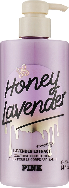 Лосьйон для тіла - Victoria's Secret Pink Honey Lavender Soothing Body Lotion — фото N1