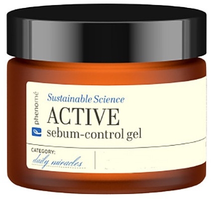 Крем-гель з гіалуроновою кислотою - Phenome Sustainable Science Active Sebum-Control Gel — фото N2