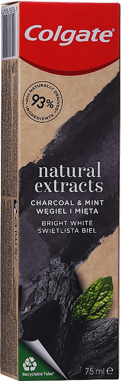 Зубная паста - Colgate Charcoal + White Toothpaste — фото N3