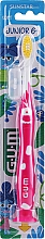 Зубная щетка "Junior Monster", розовая - G.U.M Toothbrush — фото N3