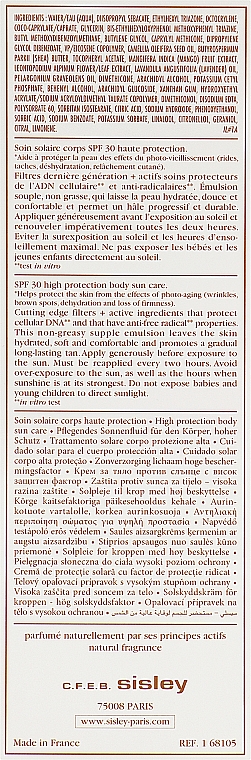 Сонцезахисний шовковистий крем для тіла - Sisley Super Soin Solaire Silky Body Cream — фото N3