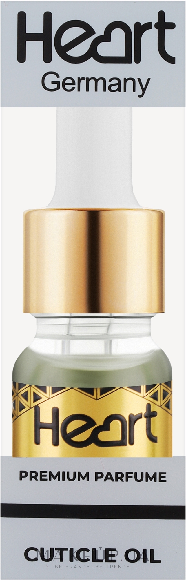 Парфумована олія для кутикули - Heart Germany Woman Code Premium Parfume Cuticle Oil — фото 10ml