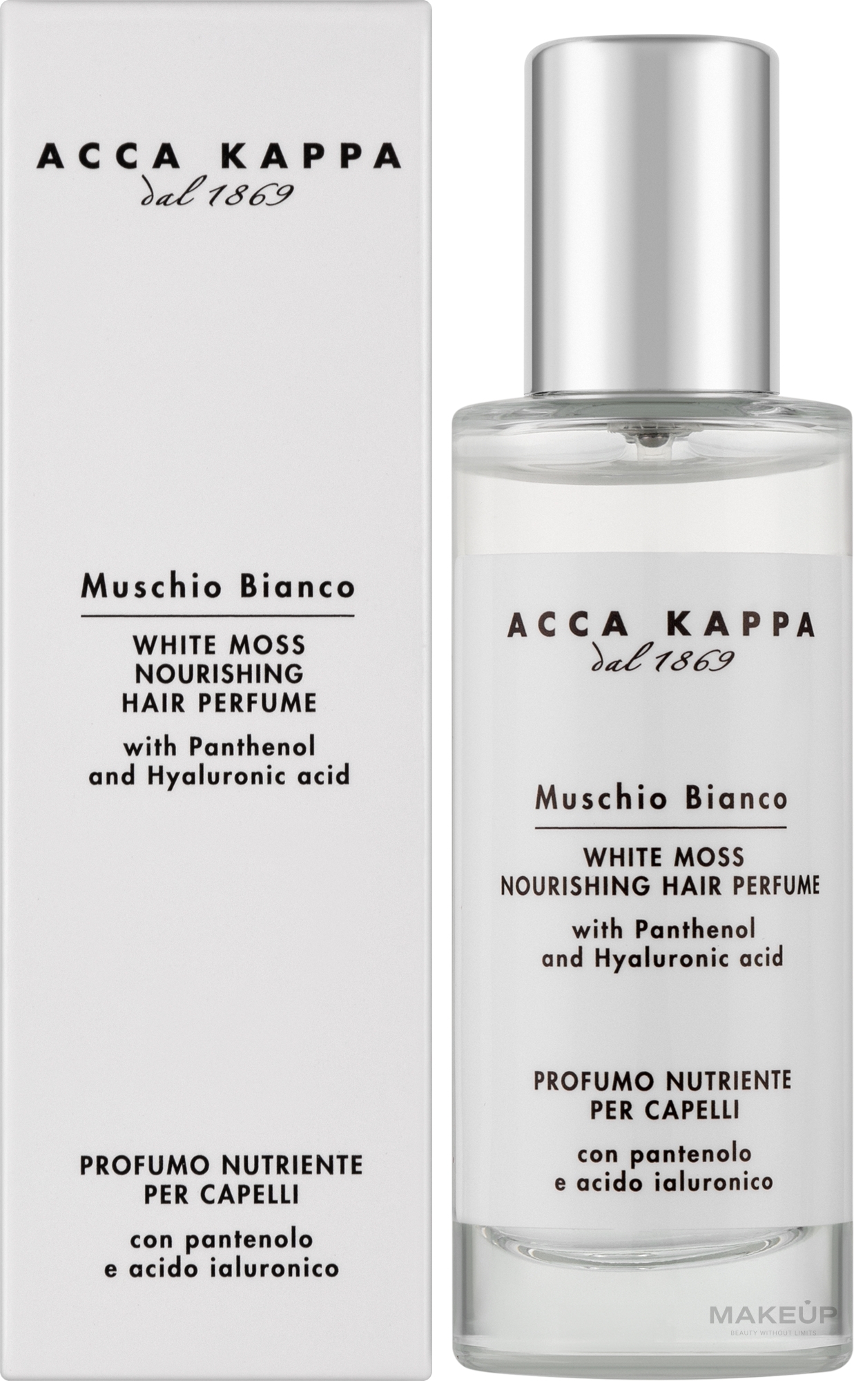 Acca Kappa White Moss - Парфумована вода для волосся — фото 30ml