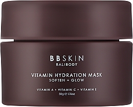 Парфумерія, косметика Вітамінна зволожувальна маска для обличчя - Bali Body BB Skin Vitamin Hydration Mask