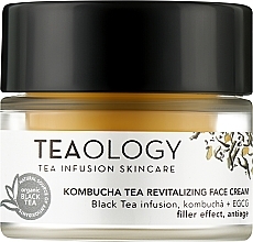 Духи, Парфюмерия, косметика Восстанавливающий крем для лица - Teaology Kombucha Tea Revitalizing Face Cream
