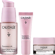 Парфумерія, косметика Набір - Caudalie Resveratrol Lift Spring Set (eye/cream/5ml + cream/15ml + ser/30ml)